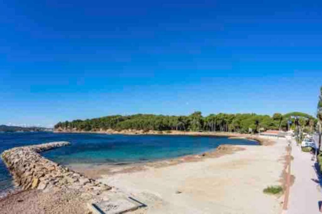 Charmant studio à Saint Mandrier sur Mer Leilighet Eksteriør bilde